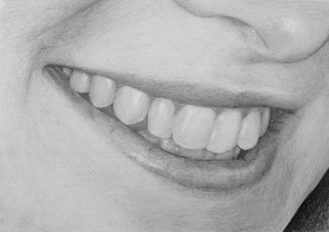 how to draw a mouth for a portrait